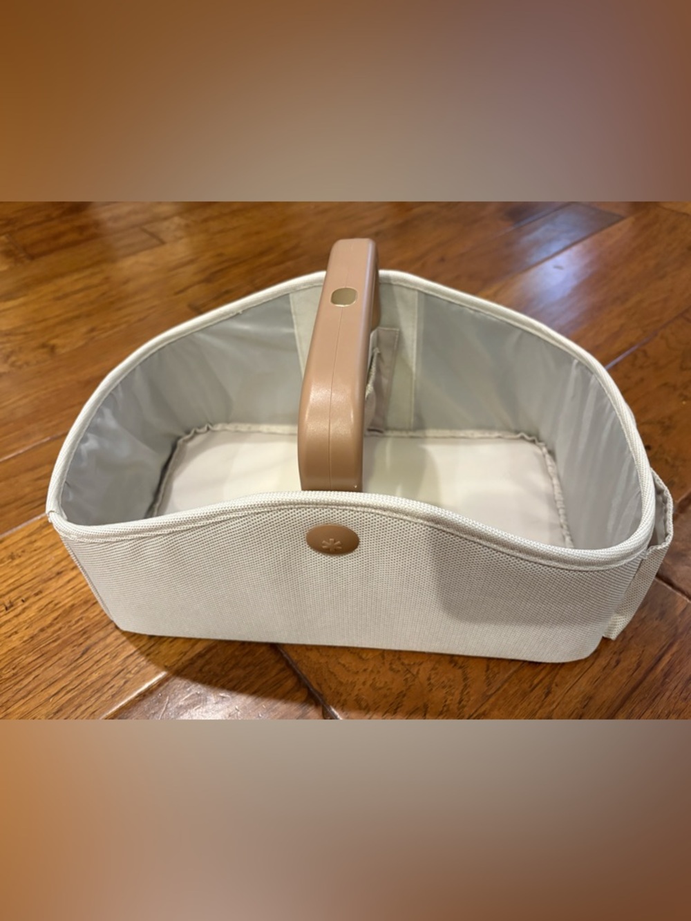 Skip Hop Diaper Caddy Organizer in Oat - Picture 2 of 4